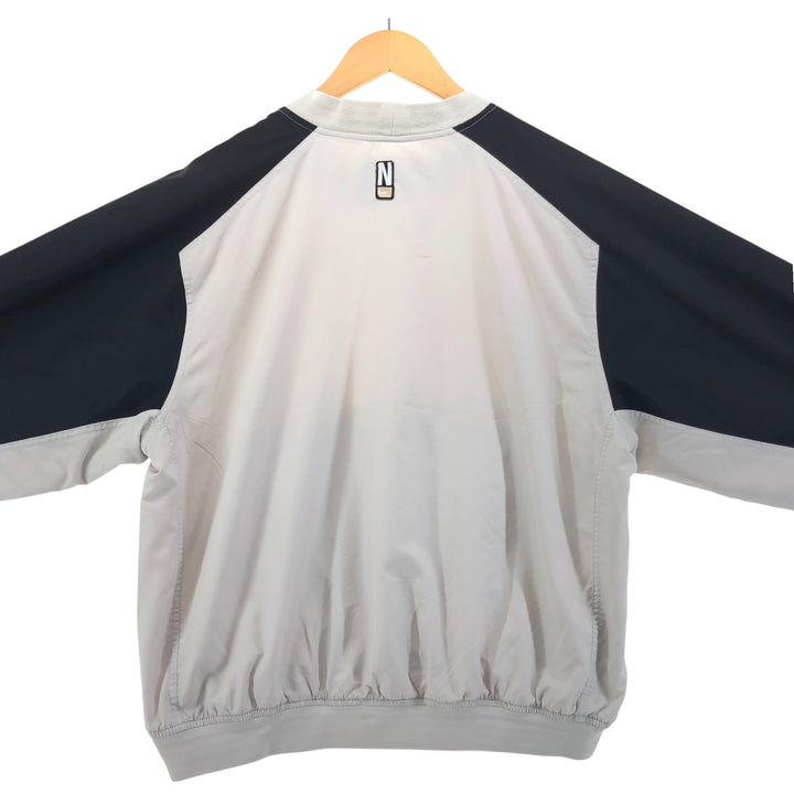 90'S Nike Warm-up Pullover, Men's Size L, Vintage unclear gray type Vintage Second Hand