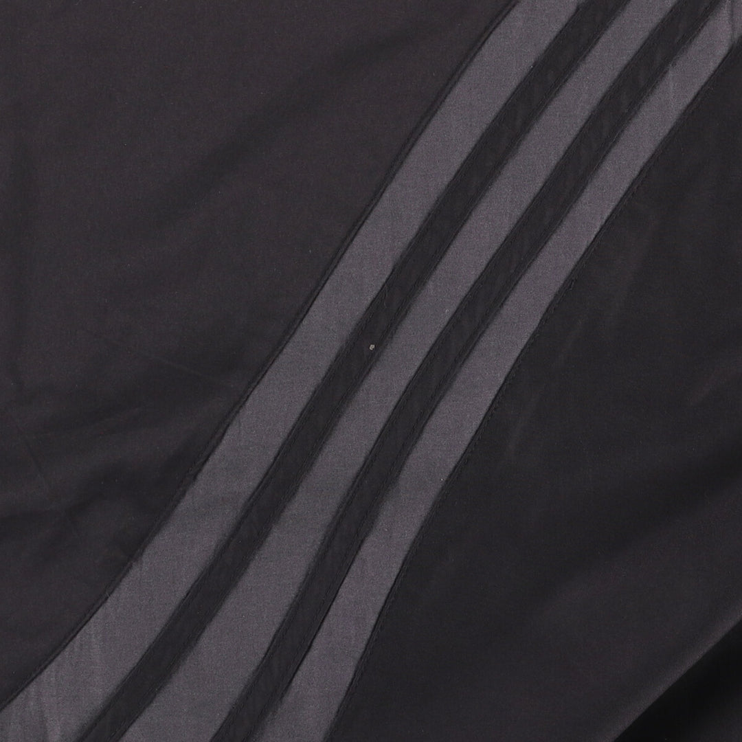 90'S Adidas Golf V-neck warm-up pullover, men's XL size, vintage polyester black type Vintage Second Hand