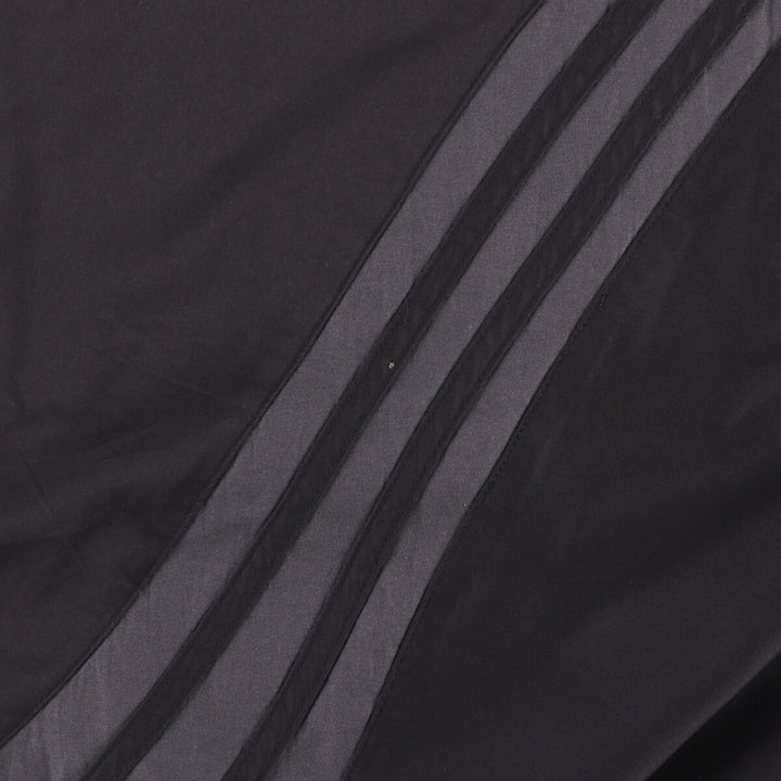 90'S Adidas Golf V-neck warm-up pullover, men's XL size, vintage polyester black type Vintage Second Hand