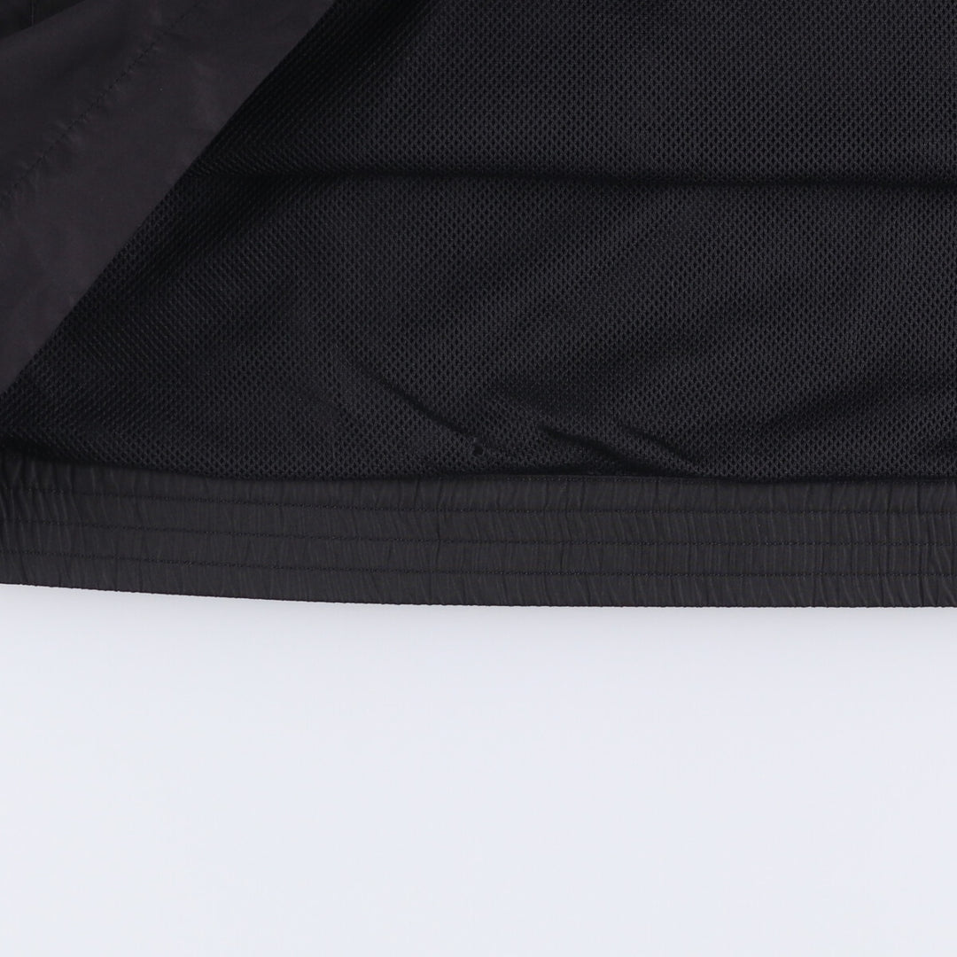 90s~00'S Ralph Lauren POLO GOLF Warm-up pullover for men, size XL polyester black type Vintage Second Hand