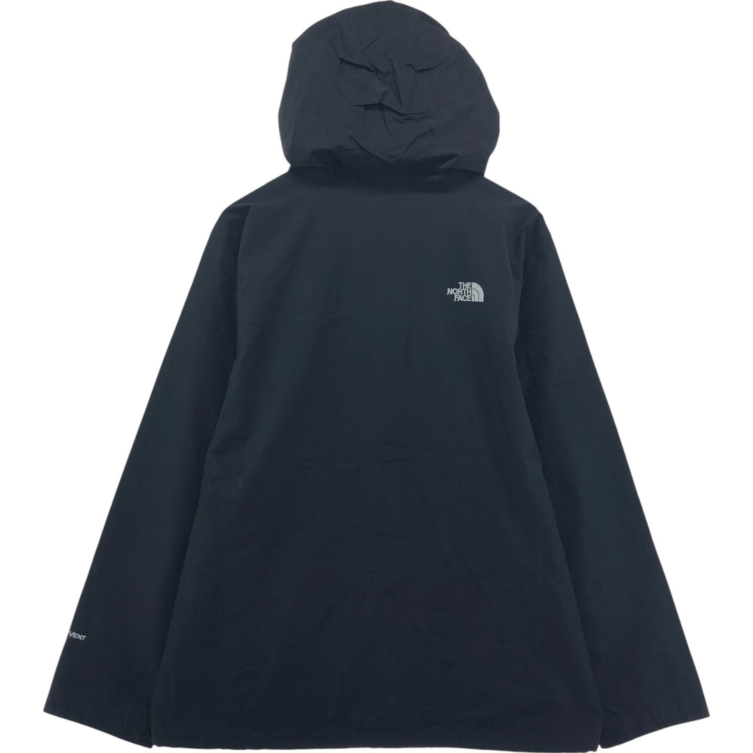 THE NORTH FACE HYVENT Mountain Parka Shell Jacket Men's L size polyester black type Vintage Second Hand
