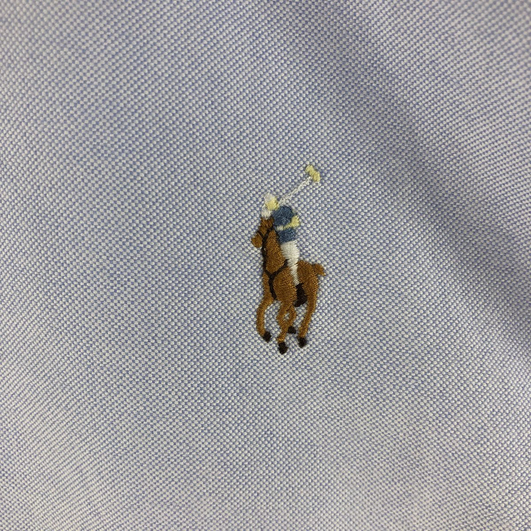 Ralph Lauren long sleeve button down shirt, women's size S cotton Blue type light blue Vintage Second Hand