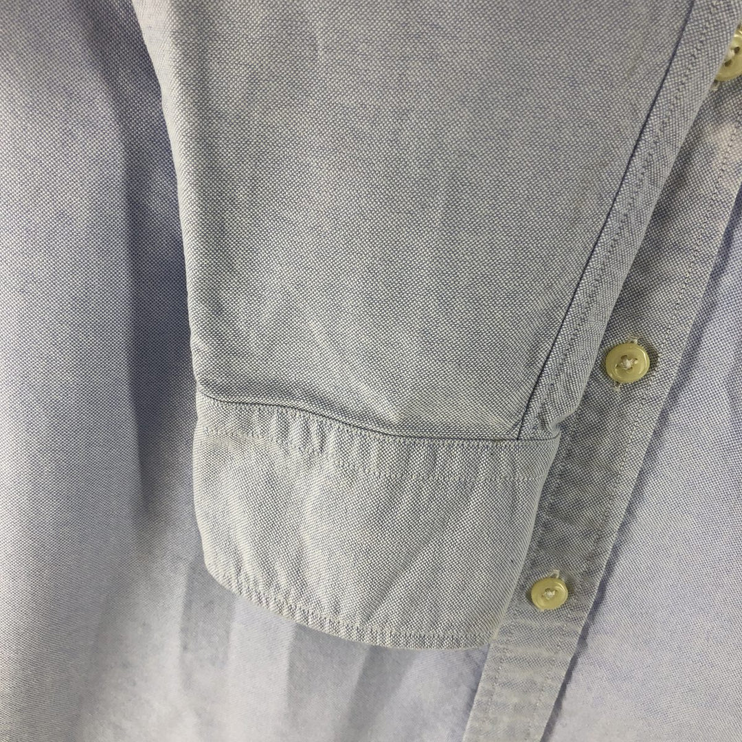 Ralph Lauren long sleeve button down shirt, women's size S cotton Blue type light blue Vintage Second Hand