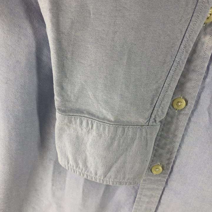 Ralph Lauren long sleeve button down shirt, women's size S cotton Blue type light blue Vintage Second Hand