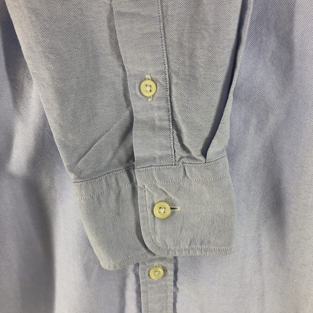 Ralph Lauren long sleeve button down shirt, women's size S cotton Blue type light blue Vintage Second Hand