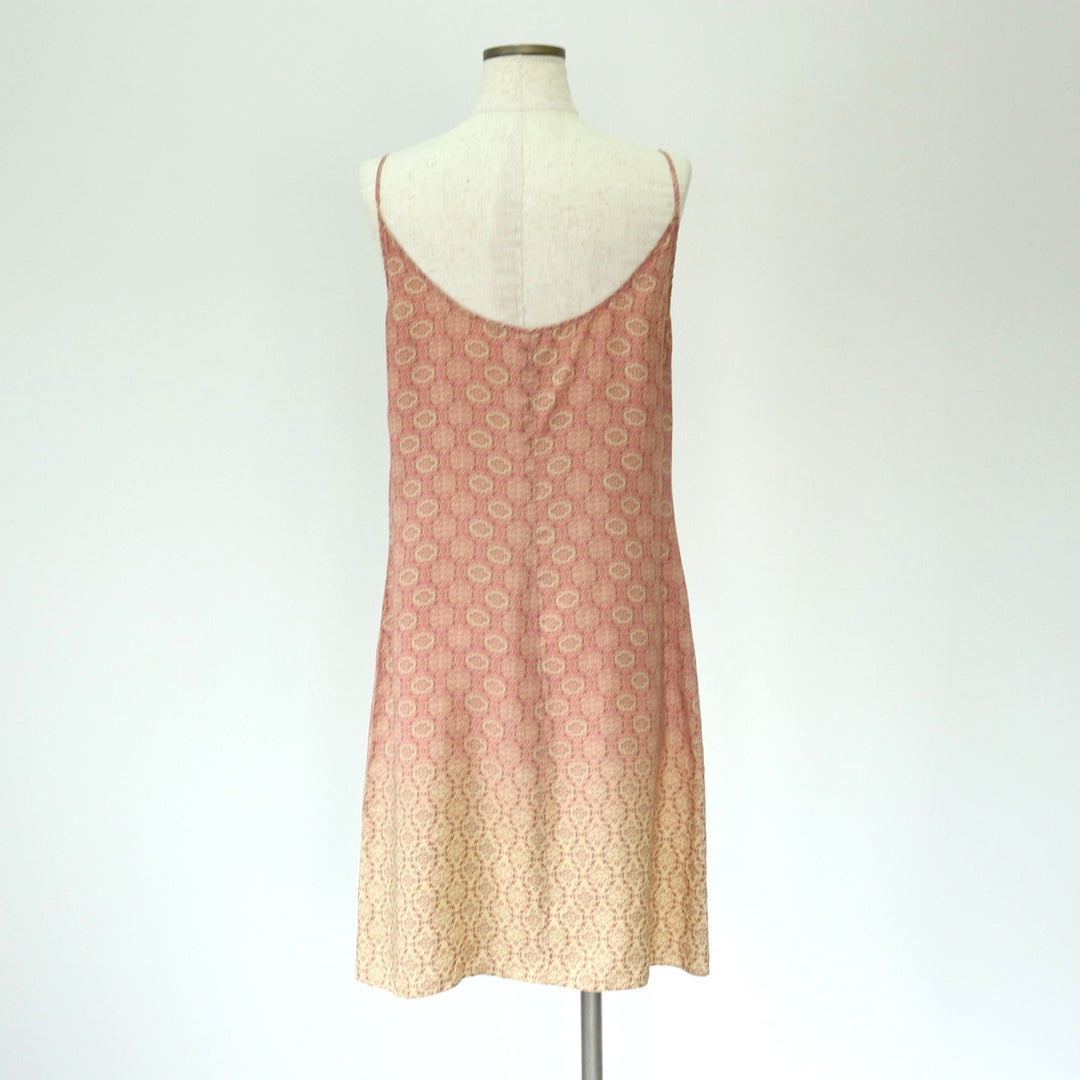All-over print camisole, women's size S unclear pink type Vintage Second Hand