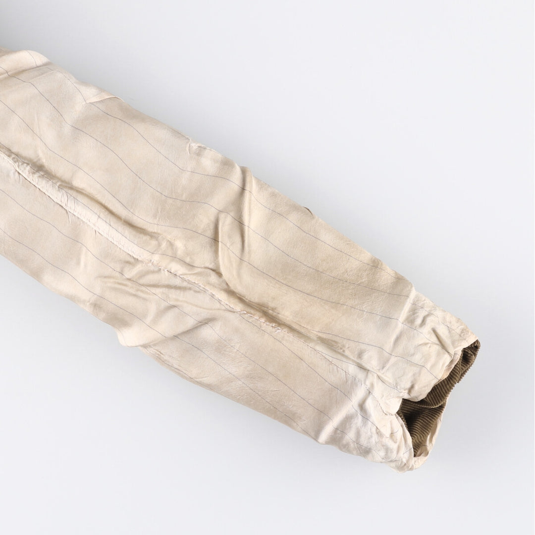 Vintage HUGO BOSS corduroy tailored jacket, size M, men's cotton brown type Vintage Second Hand