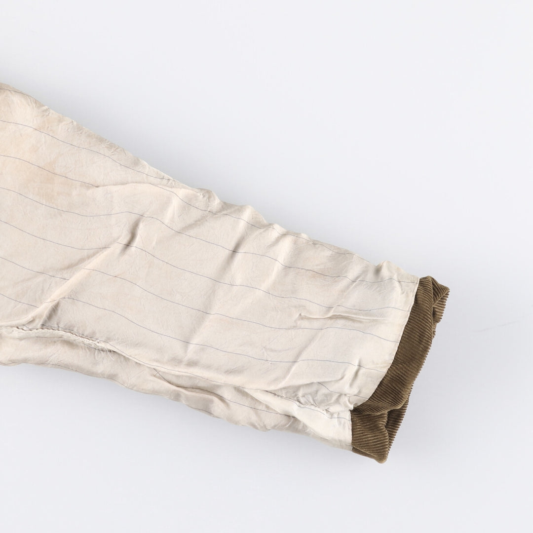 Vintage HUGO BOSS corduroy tailored jacket, size M, men's cotton brown type Vintage Second Hand