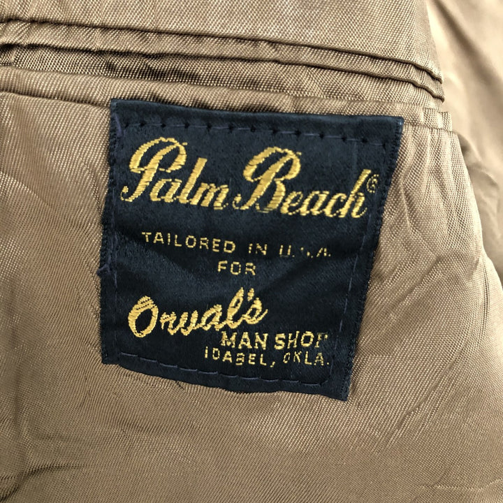 Vintage Palm Beach corduroy tailored jacket, made in the USA, size M, men's unclear Beige type Vintage Second Hand