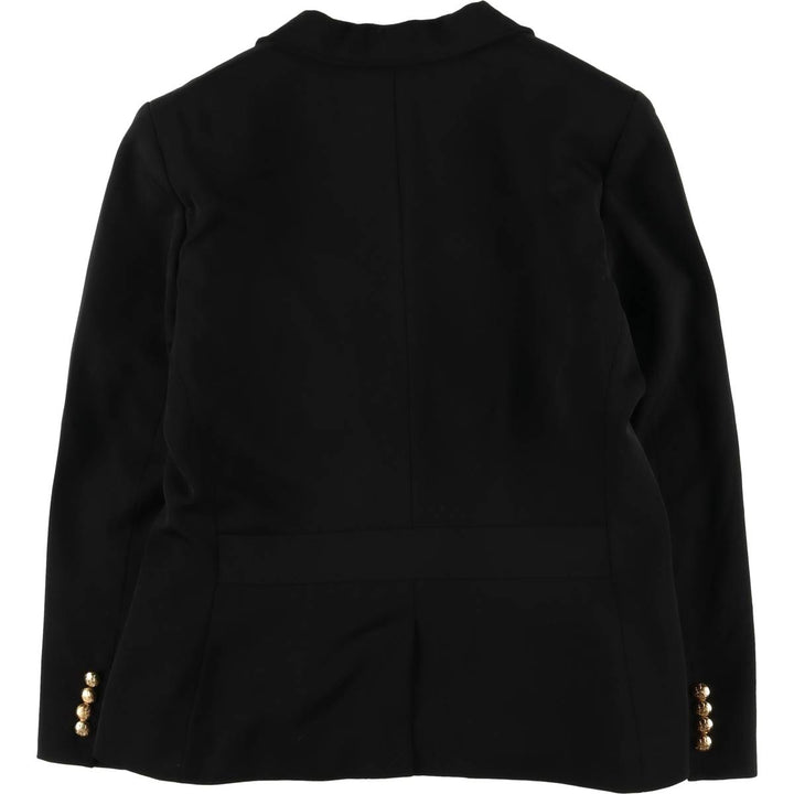 Ralph Lauren LAUREN tailored jacket for women, size M wool black type Vintage Second Hand