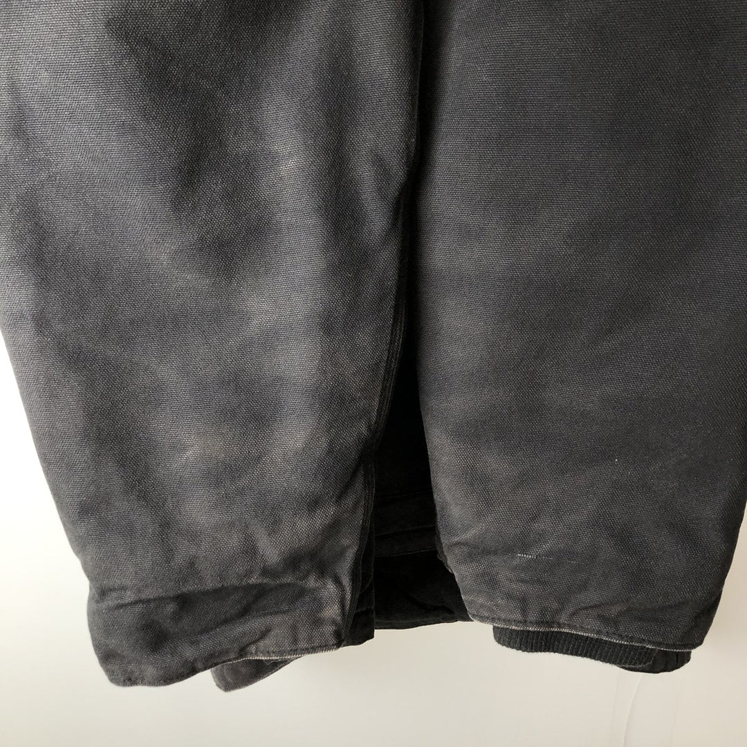Dickies padded duck work jacket, men's size XXL cotton black type Vintage Second Hand