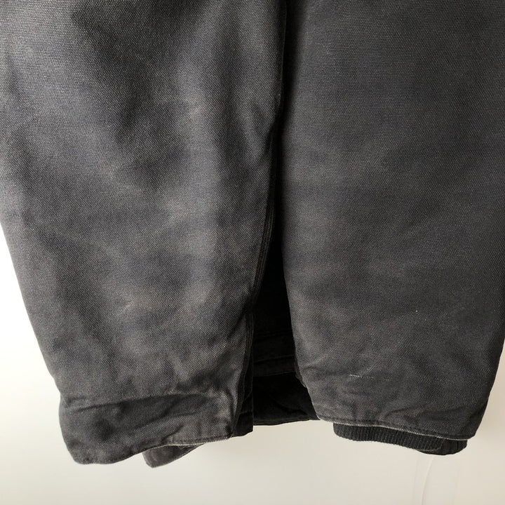 Dickies padded duck work jacket, men's size XXL cotton black type Vintage Second Hand