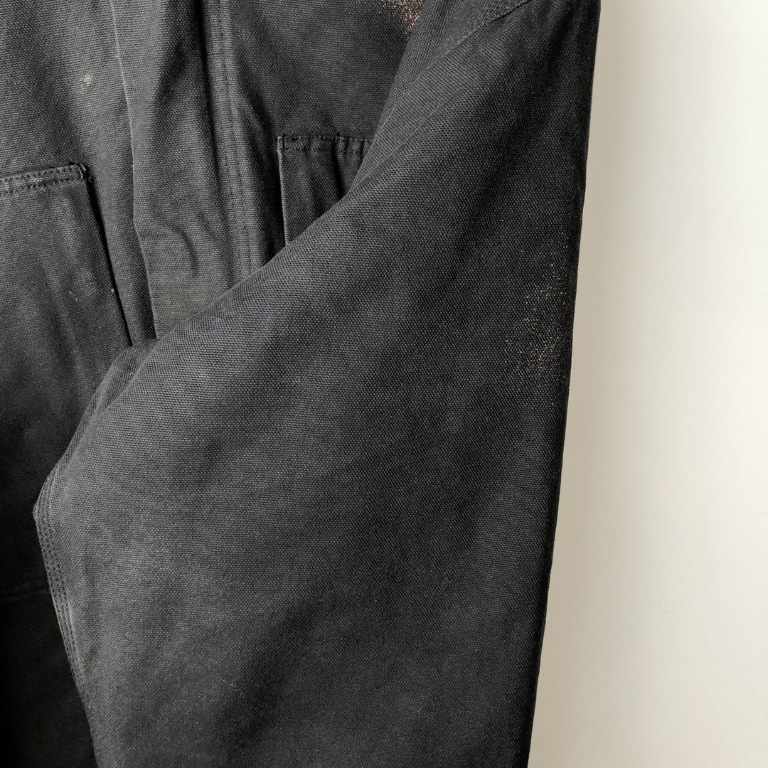 Dickies padded duck work jacket, men's size XXL cotton black type Vintage Second Hand