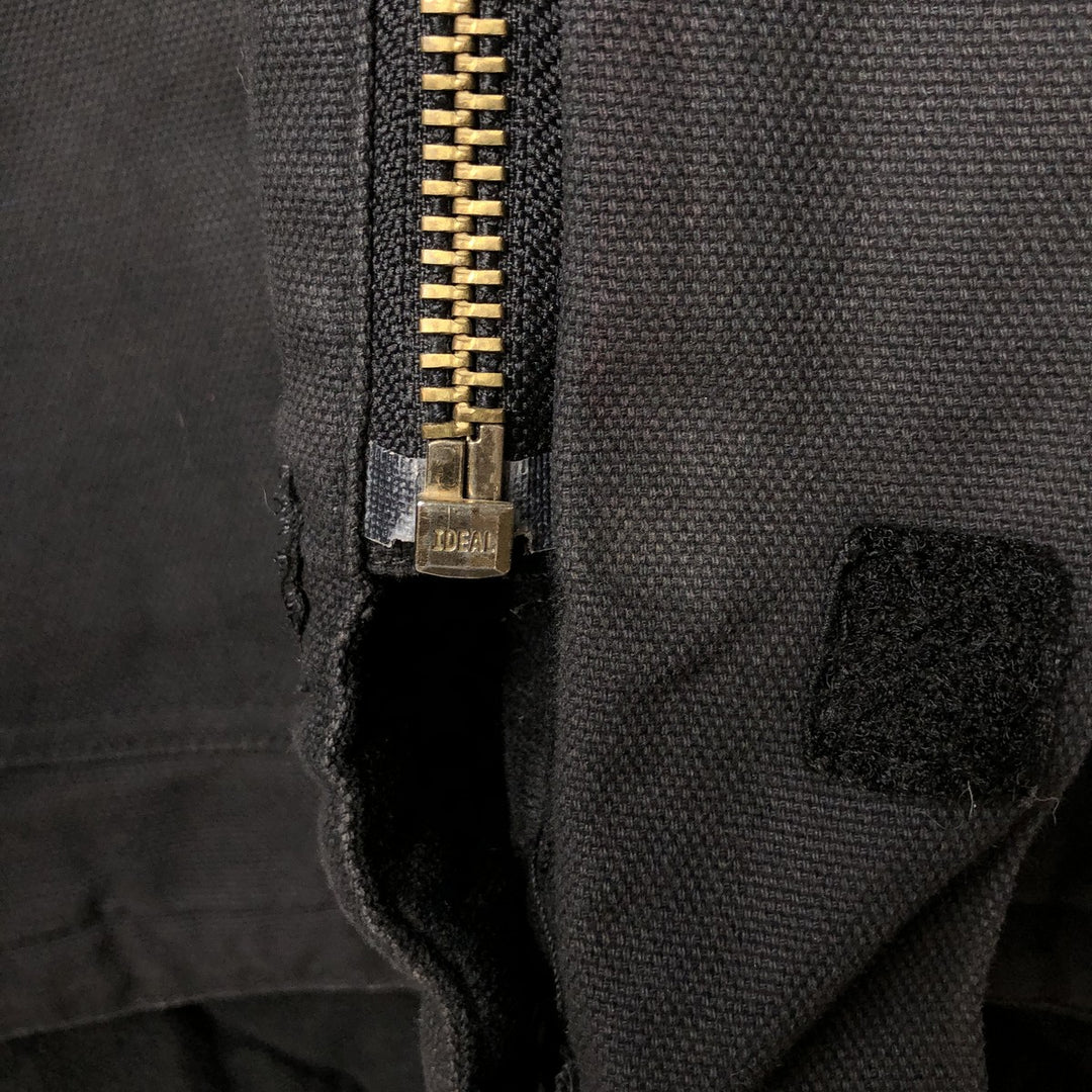 Dickies padded duck work jacket, men's size XXL cotton black type Vintage Second Hand