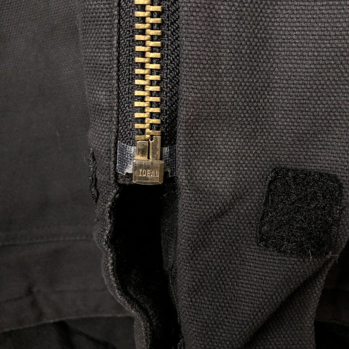 Dickies padded duck work jacket, men's size XXL cotton black type Vintage Second Hand