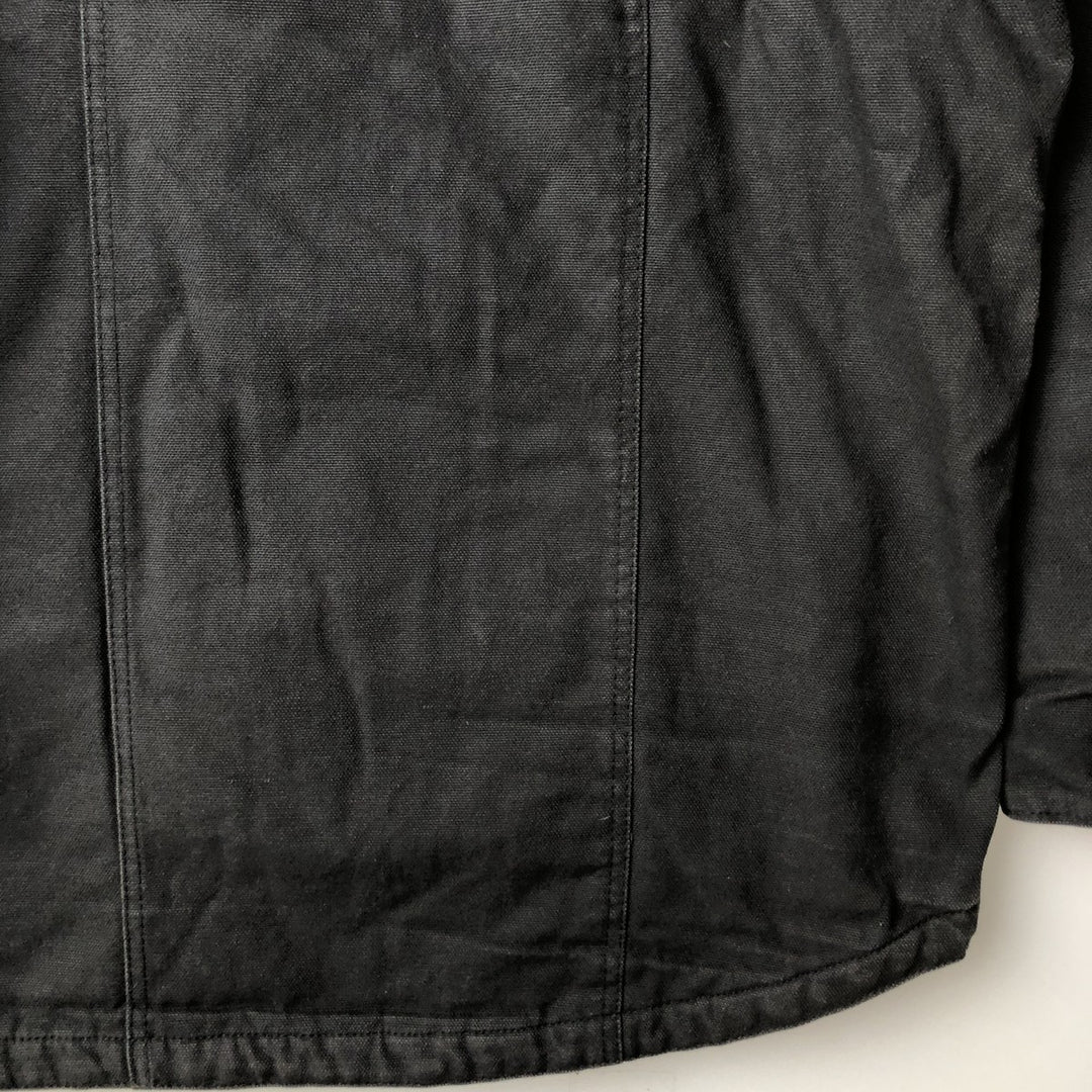 Dickies padded duck work jacket, men's size XXL cotton black type Vintage Second Hand