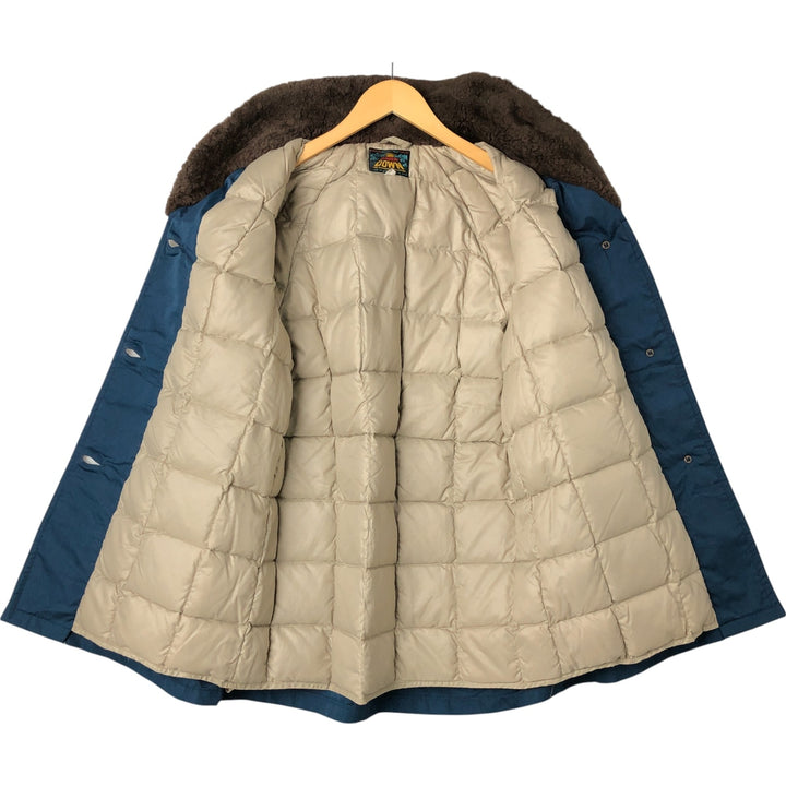 Vintage 1960'S Eddie Bauer Sunrise Tag Down Coat, Women's Size XL unclear blue type Vintage Second Hand