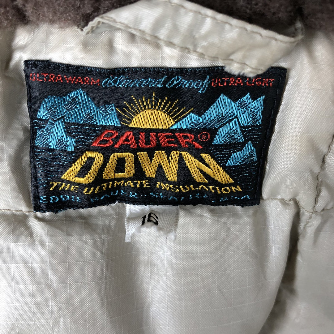 Vintage 1960'S Eddie Bauer Sunrise Tag Down Coat, Women's Size XL unclear blue type Vintage Second Hand