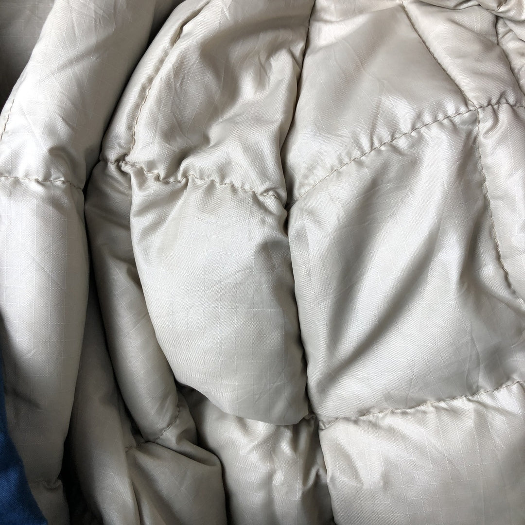 Vintage 1960'S Eddie Bauer Sunrise Tag Down Coat, Women's Size XL unclear blue type Vintage Second Hand