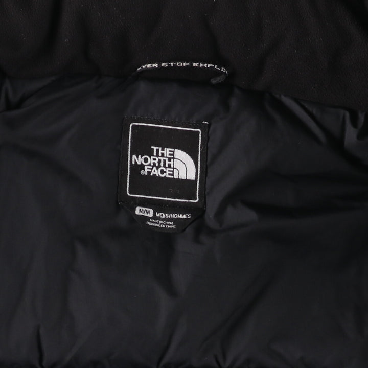 The North Face Vostok Antarktica 700 Fill Power Goose Down Jacket, Men's Size Medium Nylon black type Vintage Second Hand