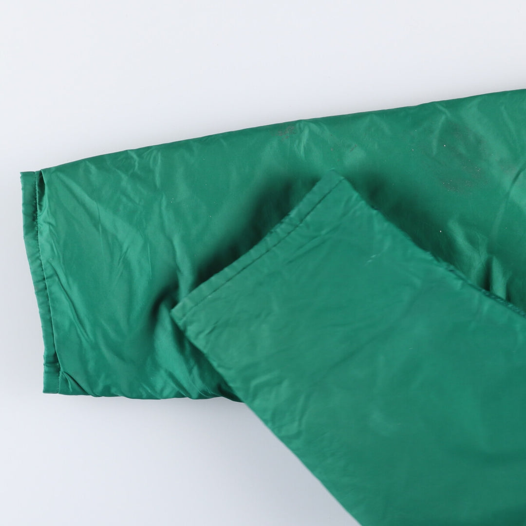 Vintage 90'S Adidas puffer jacket with back logo, size M, men's polyamide navy blue type Vintage Second Hand