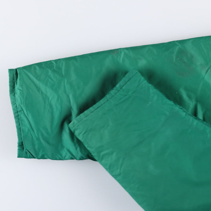 Vintage 90'S Adidas puffer jacket with back logo, size M, men's polyamide navy blue type Vintage Second Hand