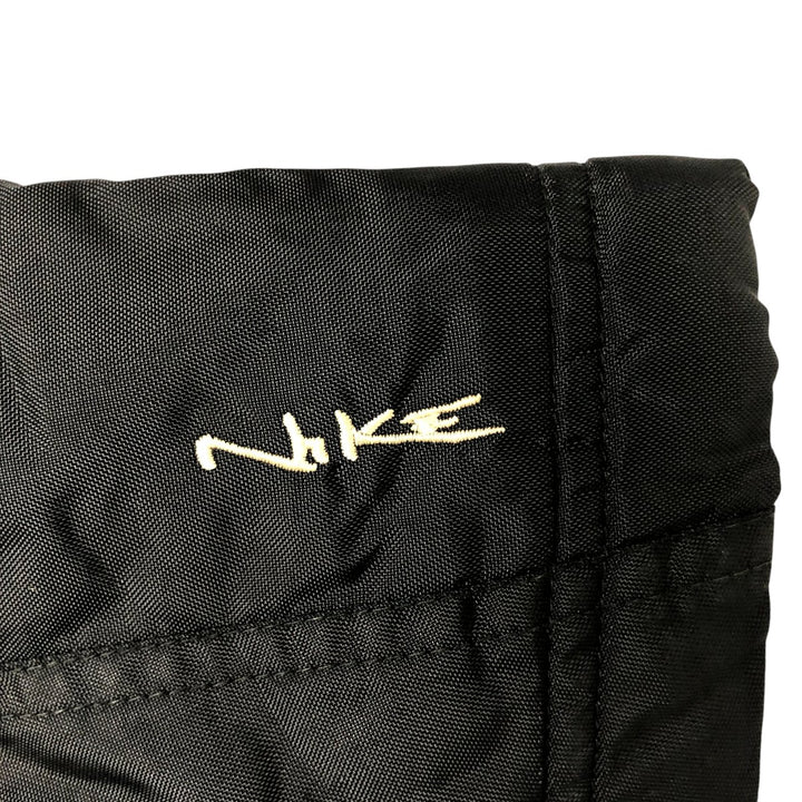 2000'S Nike padded hoodie/puffer jacket, men's size XL Nylon black type Vintage Second Hand