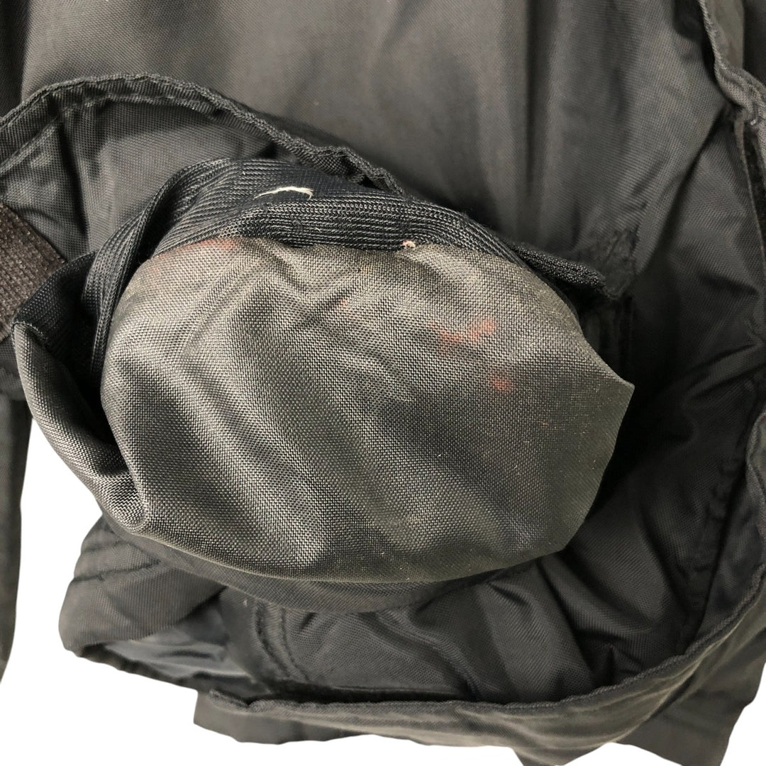 2000'S Nike padded hoodie/puffer jacket, men's size XL Nylon black type Vintage Second Hand