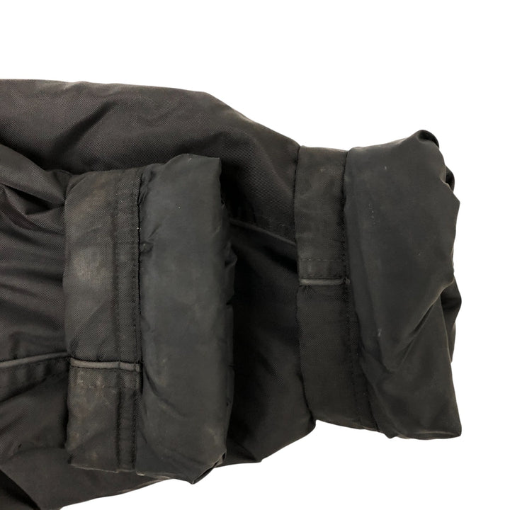 2000'S Nike padded hoodie/puffer jacket, men's size XL Nylon black type Vintage Second Hand