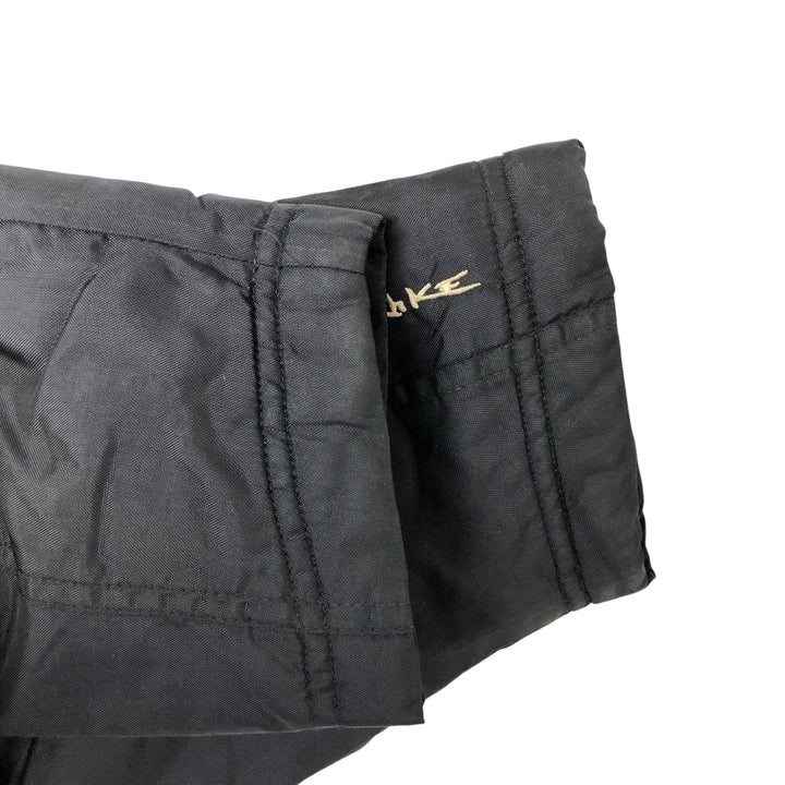 2000'S Nike padded hoodie/puffer jacket, men's size XL Nylon black type Vintage Second Hand