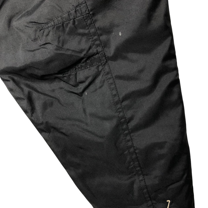 2000'S Nike padded hoodie/puffer jacket, men's size XL Nylon black type Vintage Second Hand