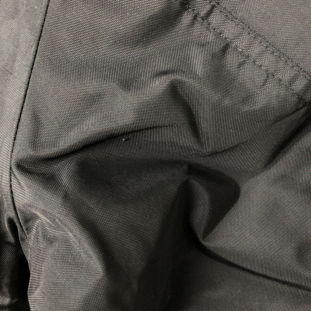 2000'S Nike padded hoodie/puffer jacket, men's size XL Nylon black type Vintage Second Hand