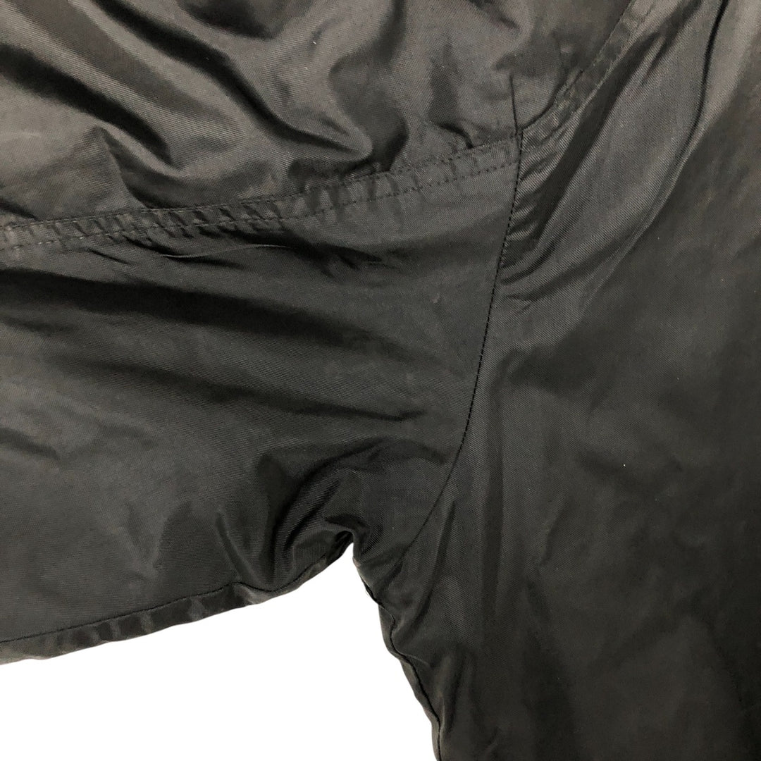 2000'S Nike padded hoodie/puffer jacket, men's size XL Nylon black type Vintage Second Hand