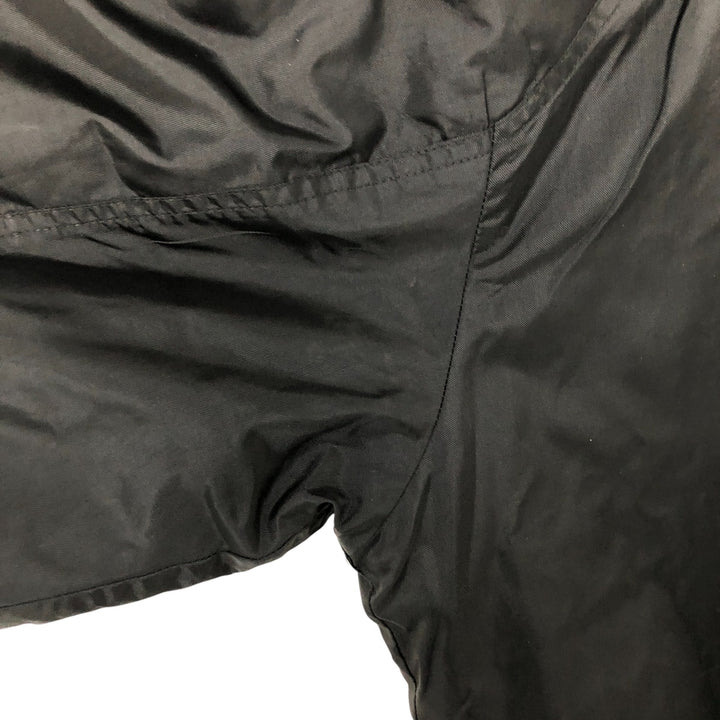 2000'S Nike padded hoodie/puffer jacket, men's size XL Nylon black type Vintage Second Hand