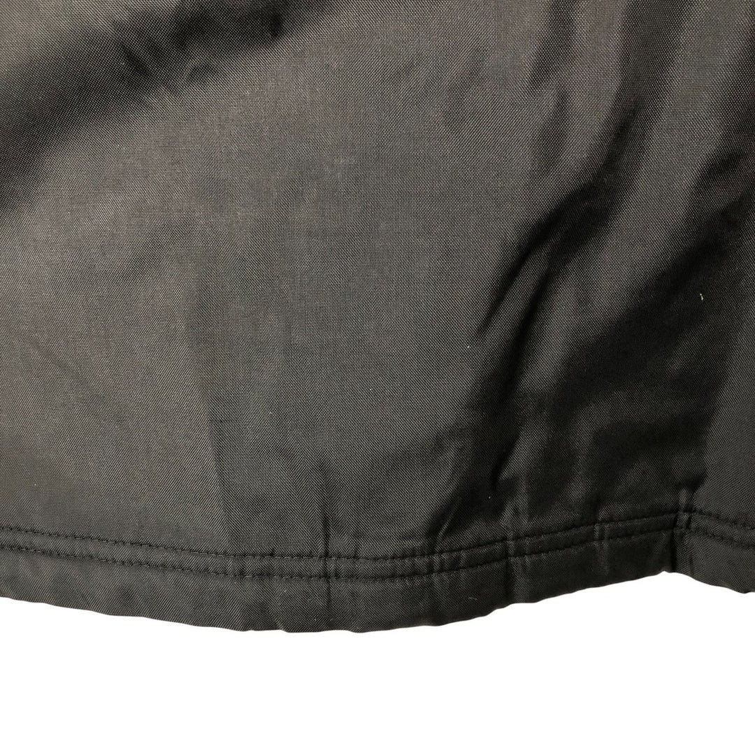 2000'S Nike padded hoodie/puffer jacket, men's size XL Nylon black type Vintage Second Hand