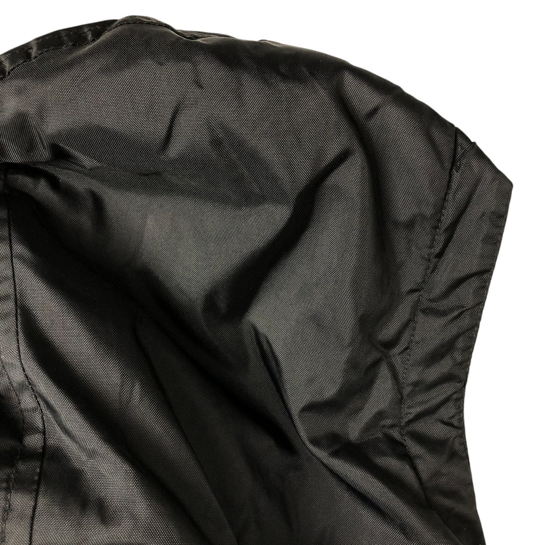 2000'S Nike padded hoodie/puffer jacket, men's size XL Nylon black type Vintage Second Hand