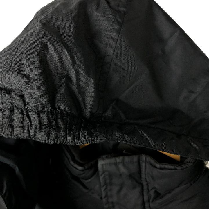 2000'S Nike padded hoodie/puffer jacket, men's size XL Nylon black type Vintage Second Hand