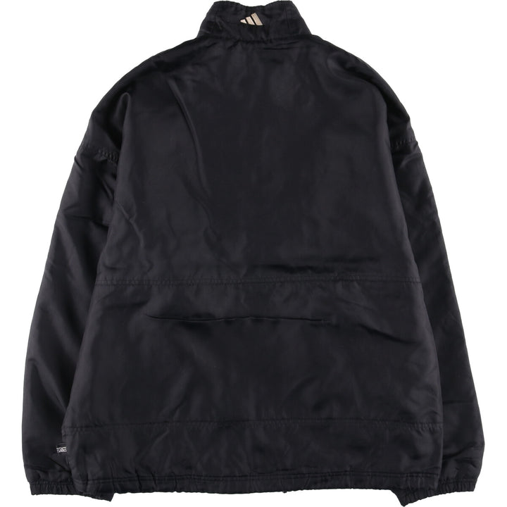 Vintage 90'S Adidas padded puffer jacket, size L, men's polyamide black type Vintage Second Hand