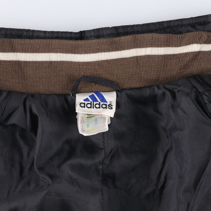 Vintage 90'S Adidas padded puffer jacket, size L, men's polyamide black type Vintage Second Hand