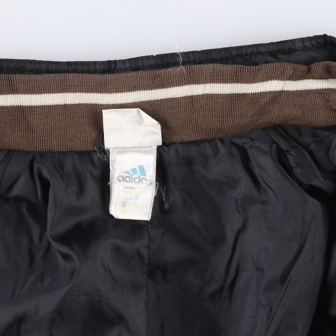 Vintage 90'S Adidas padded puffer jacket, size L, men's polyamide black type Vintage Second Hand