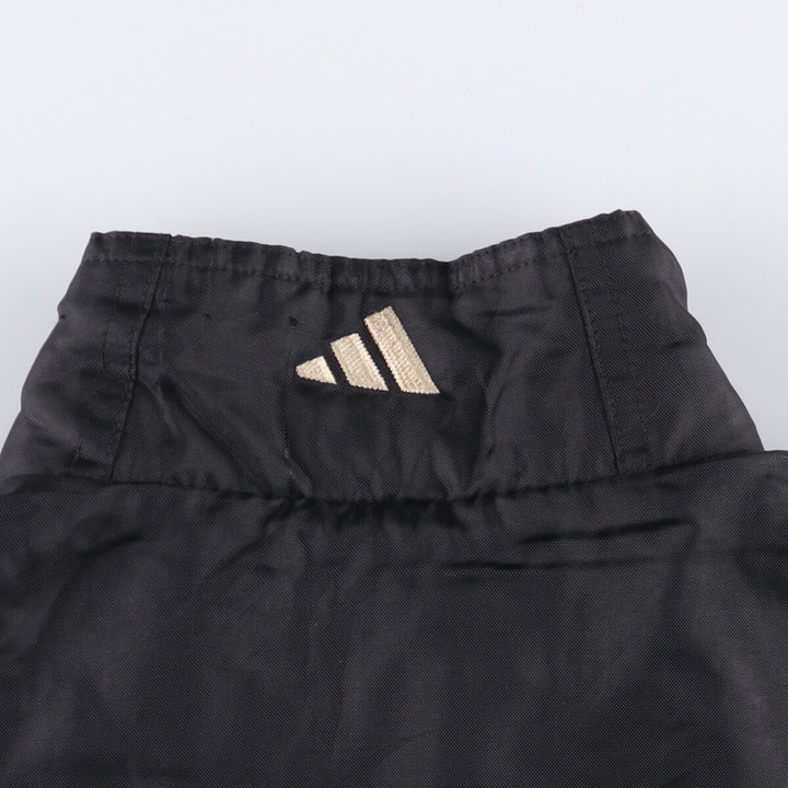 Vintage 90'S Adidas padded puffer jacket, size L, men's polyamide black type Vintage Second Hand