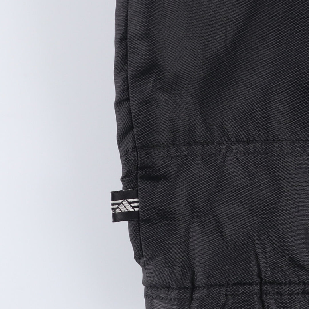 Vintage 90'S Adidas padded puffer jacket, size L, men's polyamide black type Vintage Second Hand