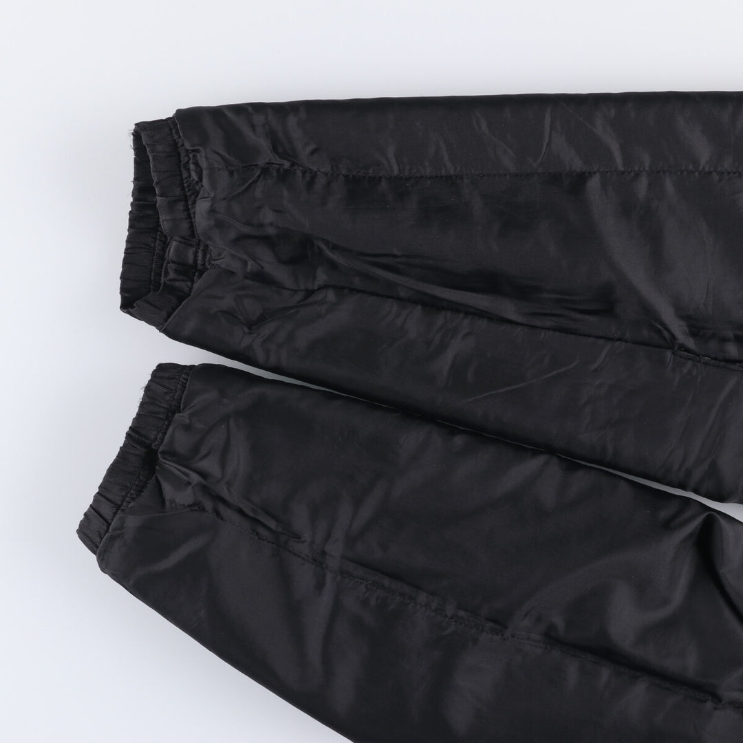 Vintage 90'S Adidas padded puffer jacket, size L, men's polyamide black type Vintage Second Hand