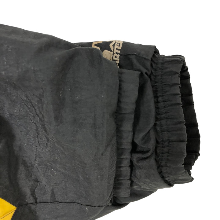 90'S Starter NFL Minnesota Vikings Padded Puffer Jacket, Men's, Size XXL, Vintage Nylon black type Vintage Second Hand