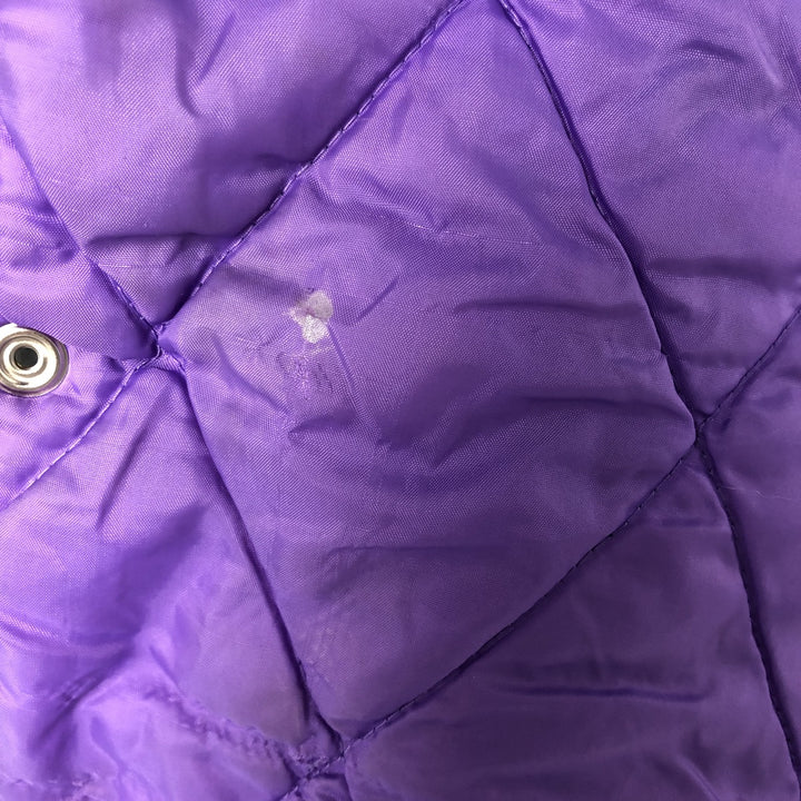 90'S Starter NFL Minnesota Vikings Padded Puffer Jacket, Men's, Size XXL, Vintage Nylon black type Vintage Second Hand