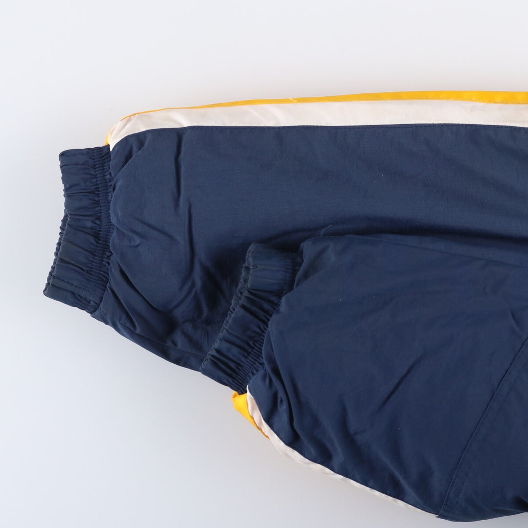 Starter West Virginia University Men's Padded Puffer Jacket (XL) Nylon navy blue type Vintage Second Hand