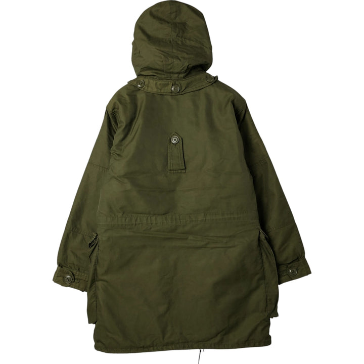 Canadian Army ECW Hooded Military Combat Jacket, Combat Parka, Reg Medium, Size 5, Men's Medium Nylon Khaki type Vintage Second Hand
