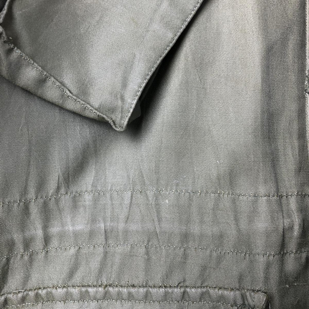 Canadian Army ECW Hooded Military Combat Jacket, Combat Parka, Reg Medium, Size 5, Men's Medium Nylon Khaki type Vintage Second Hand