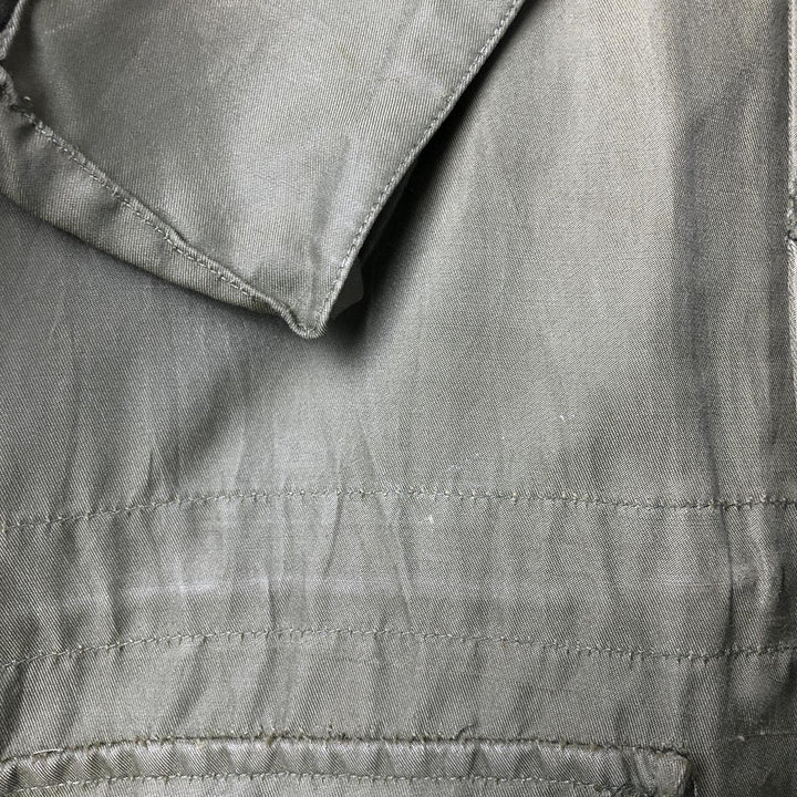 Canadian Army ECW Hooded Military Combat Jacket, Combat Parka, Reg Medium, Size 5, Men's Medium Nylon Khaki type Vintage Second Hand