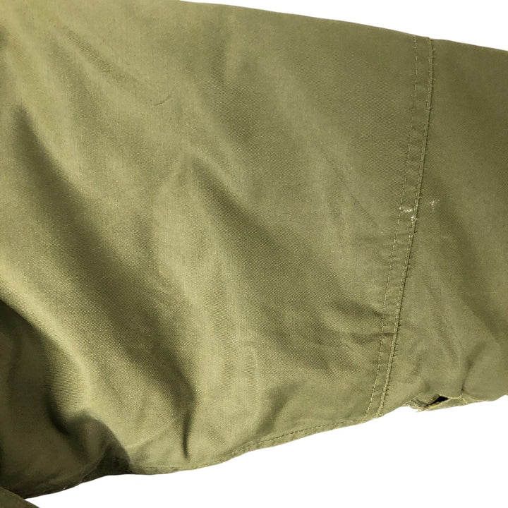 Canadian Army ECW Hooded Military Combat Jacket, Combat Parka, Reg Medium, Size 5, Men's Medium Nylon Khaki type Vintage Second Hand